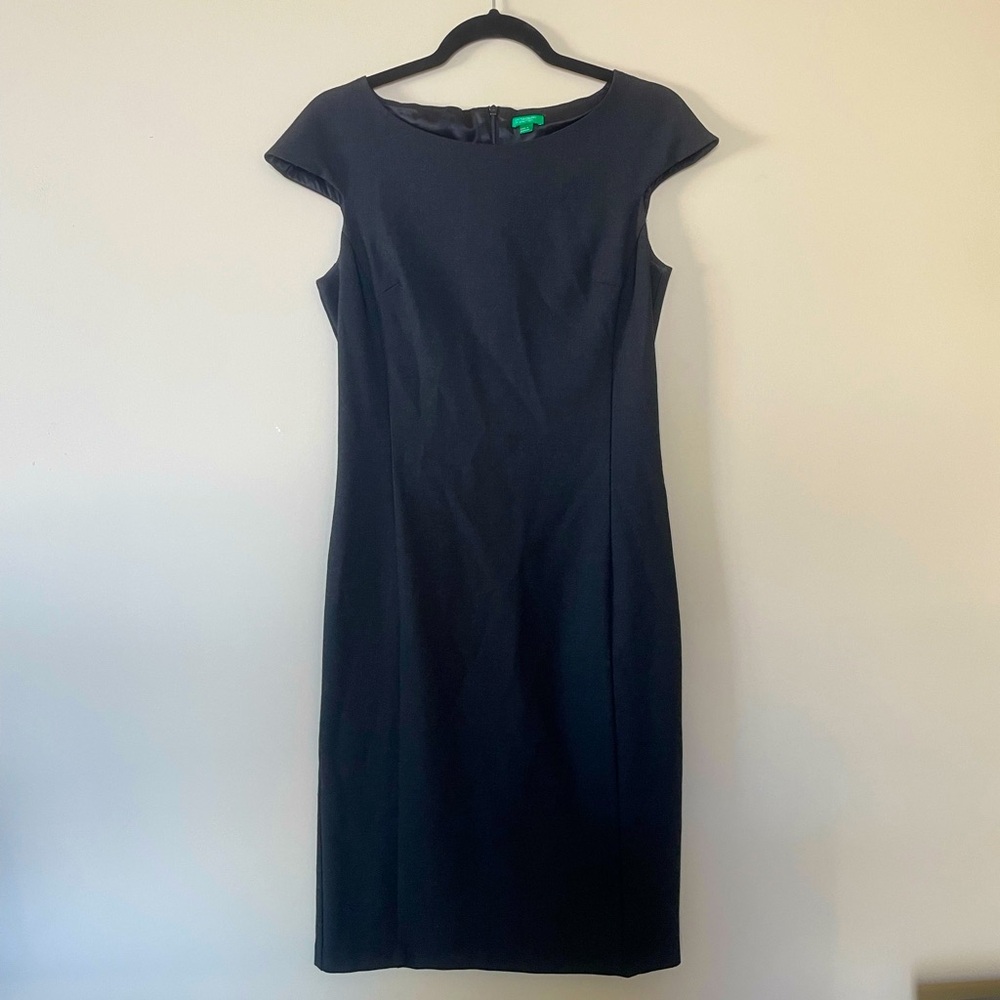 United Colors of Benetton Dark Grey Sheath Dress